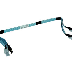 HP 784621-001 Mini-SAS Cable Assembly Kit includes two Mini-SAS Cables for Connection 8-Bay SFF Hard Drive Cage to Controller Board