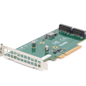 Supermicro AOC-SLG3-2M2 PCI-E Add-On Card for 2 M.2 NVMe SSDs