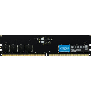 Crucial Technology CT16G48C40U5 16GB DDR5 4800 MHz UDIMM Memory Module