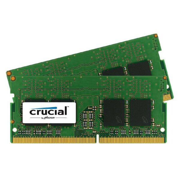 Crucial Technology CT2K16G4SFD824A Technology 32GB Kit (2 X 16GB) DDR4-2400MHz PC4-19200 non-ECC Unbuffered CL17 260-Pin SoDimm 1.2V Dual Rank Memory