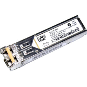 Cisco GLC-SX-MMD 1.25Gb/s 1000Base-SX Multi-Mode Fiber 550m 850nm Duplex LC Connector SFP Transceiver Module
