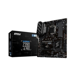 MSI Z390APRO Z390-A PRO LGA1151/ Intel Z390/ DDR4/ 2-Way CrossFireX/ SATA3 / USB3.1/ M.2/ A&GbE/ ATX Motherboard
